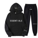 Essential Spring Tracksuit Couple Jogging Hooded