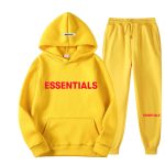 Fear Of God Essential Reflective Yellow Tracksuit