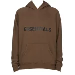 Brown Essentials Hoodie