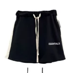 Essentials Casual Black Shorts