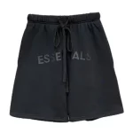 Essentials Cotton Loose Black Short