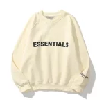 Fear God Essentials Cream Solo SweatShirt